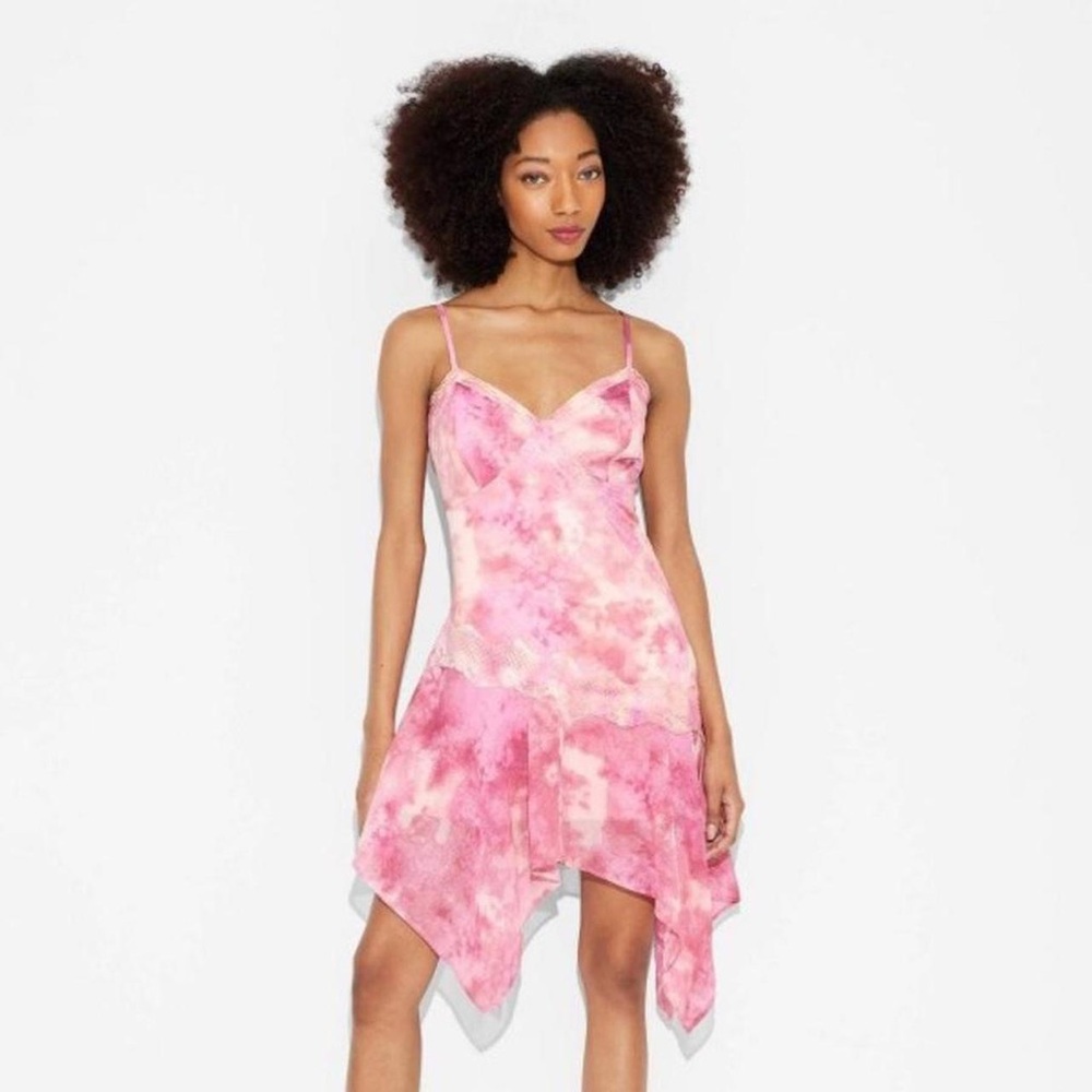 🌙WILD FABLE Asymmetrical Midi Slip Dress🌙